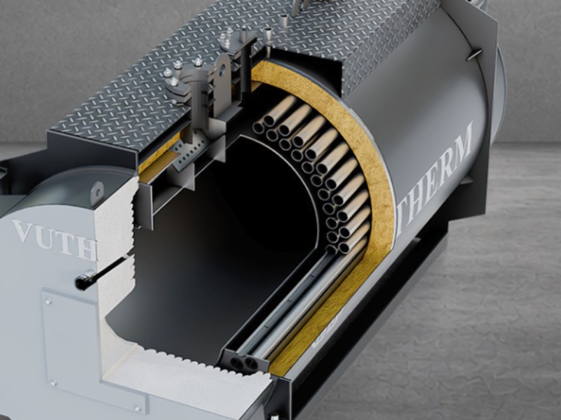 Высококачественная тепловая изоляция котла VUTHERM